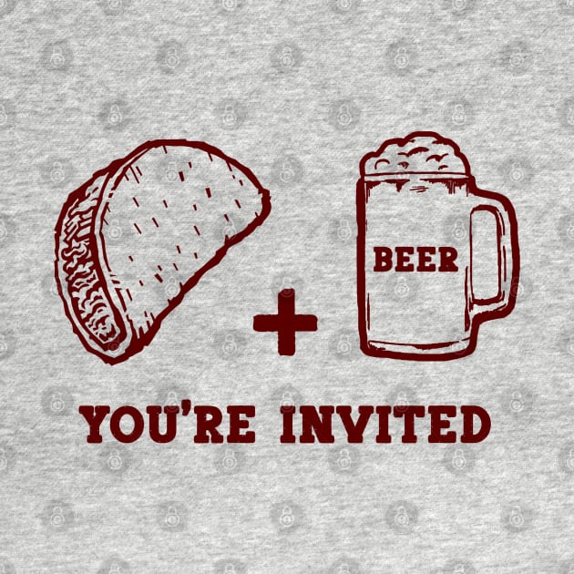 Tacos and Beer, You're Invited by Issho Ni